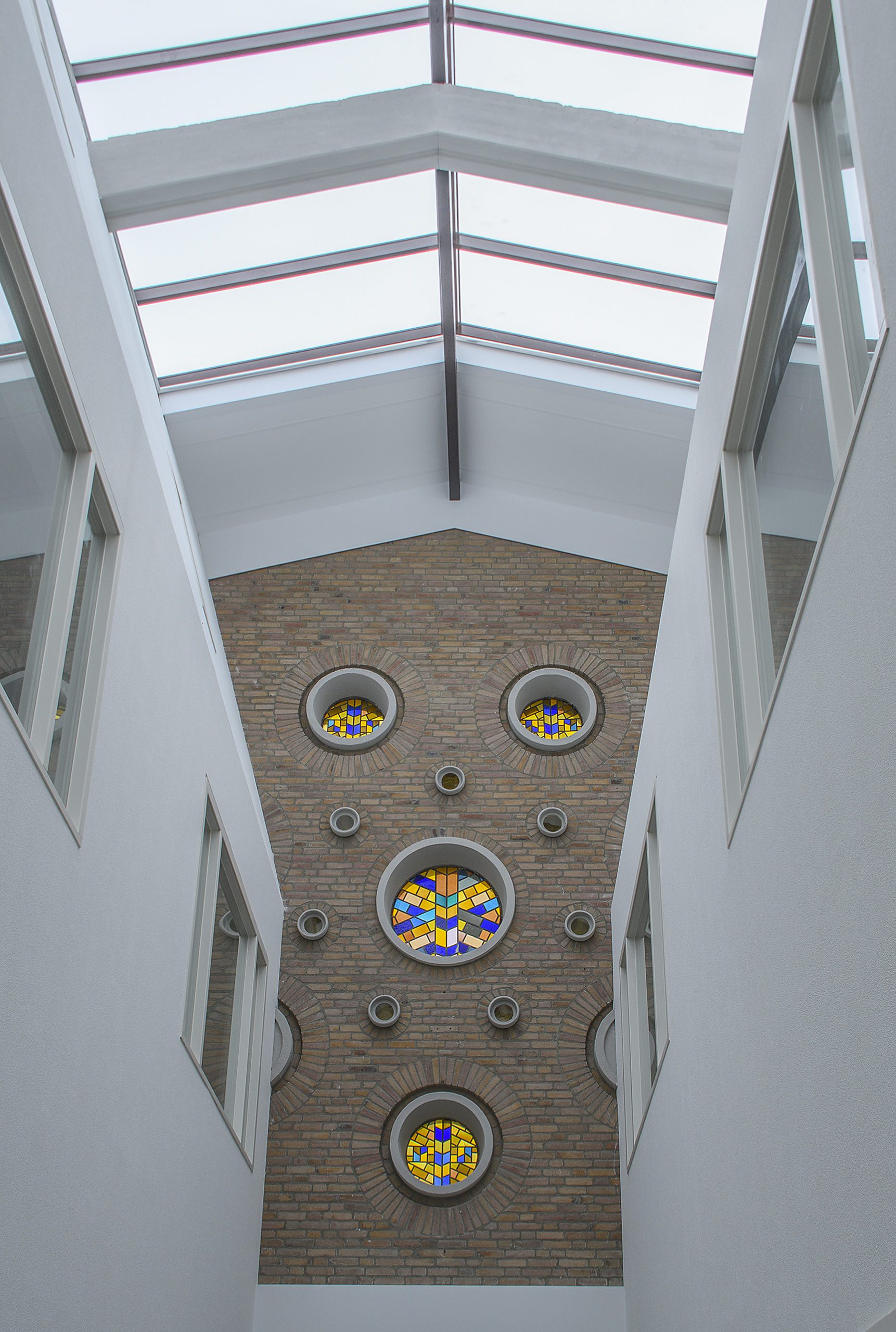 Behoud van originele details, zoals het glas-in-lood