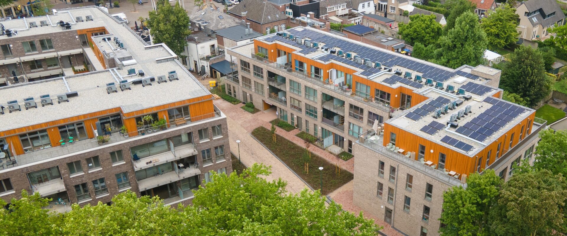 Het binnenterrein aan het Kapittelhof