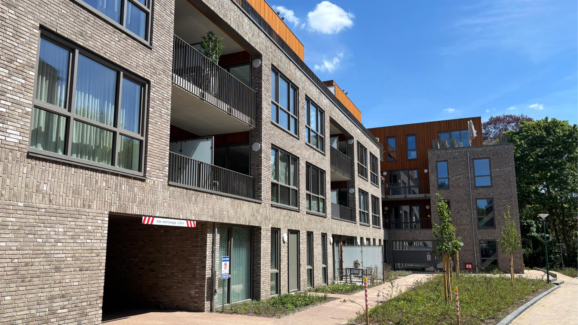 De sociale huurwoningen vanaf ooghoogte