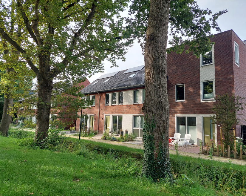Deze hoekwoning heeft een onderscheidend karakter