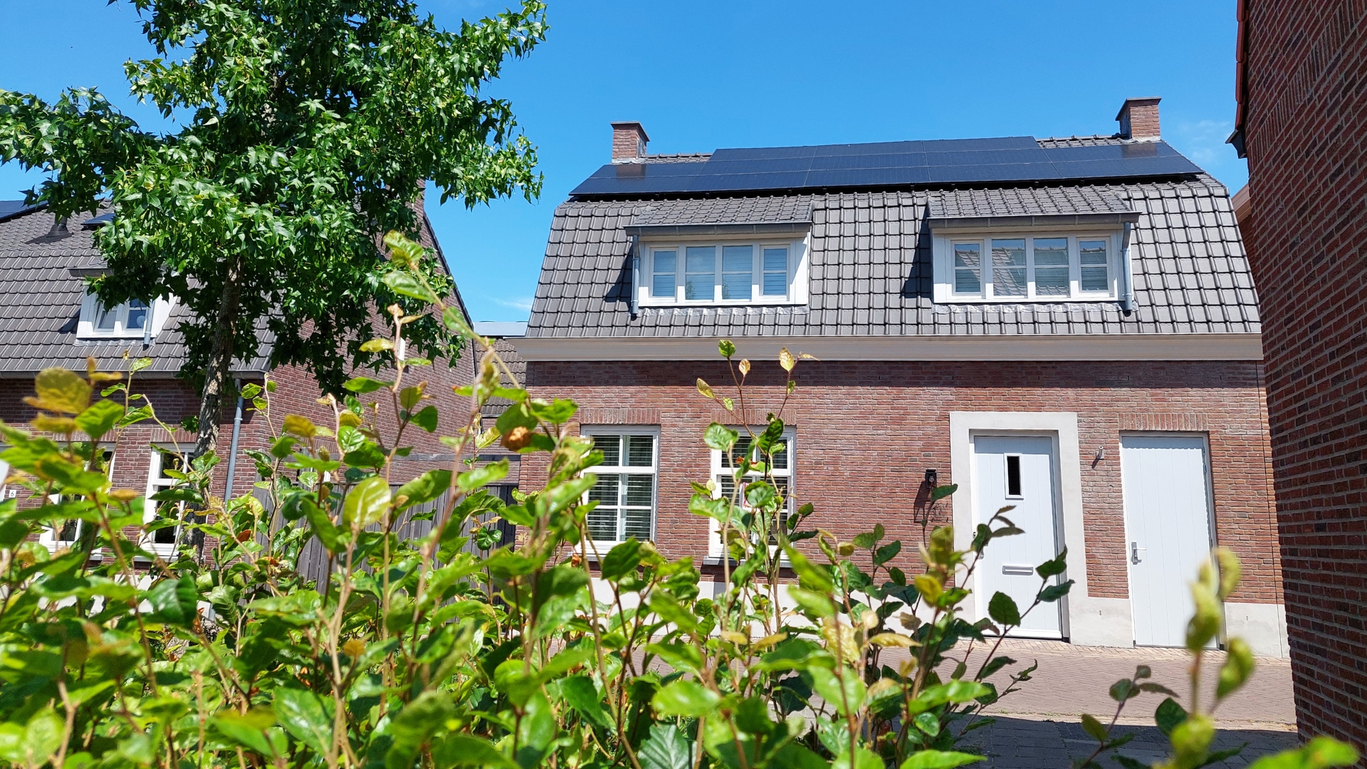 De vrijstaande woning