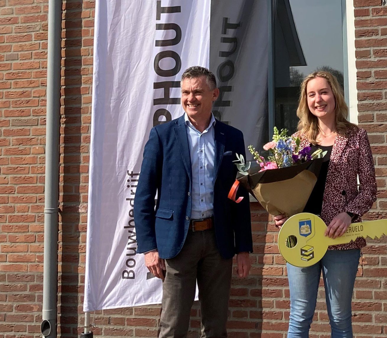 Oplevering starterswoningen Perrekerveld Boekel