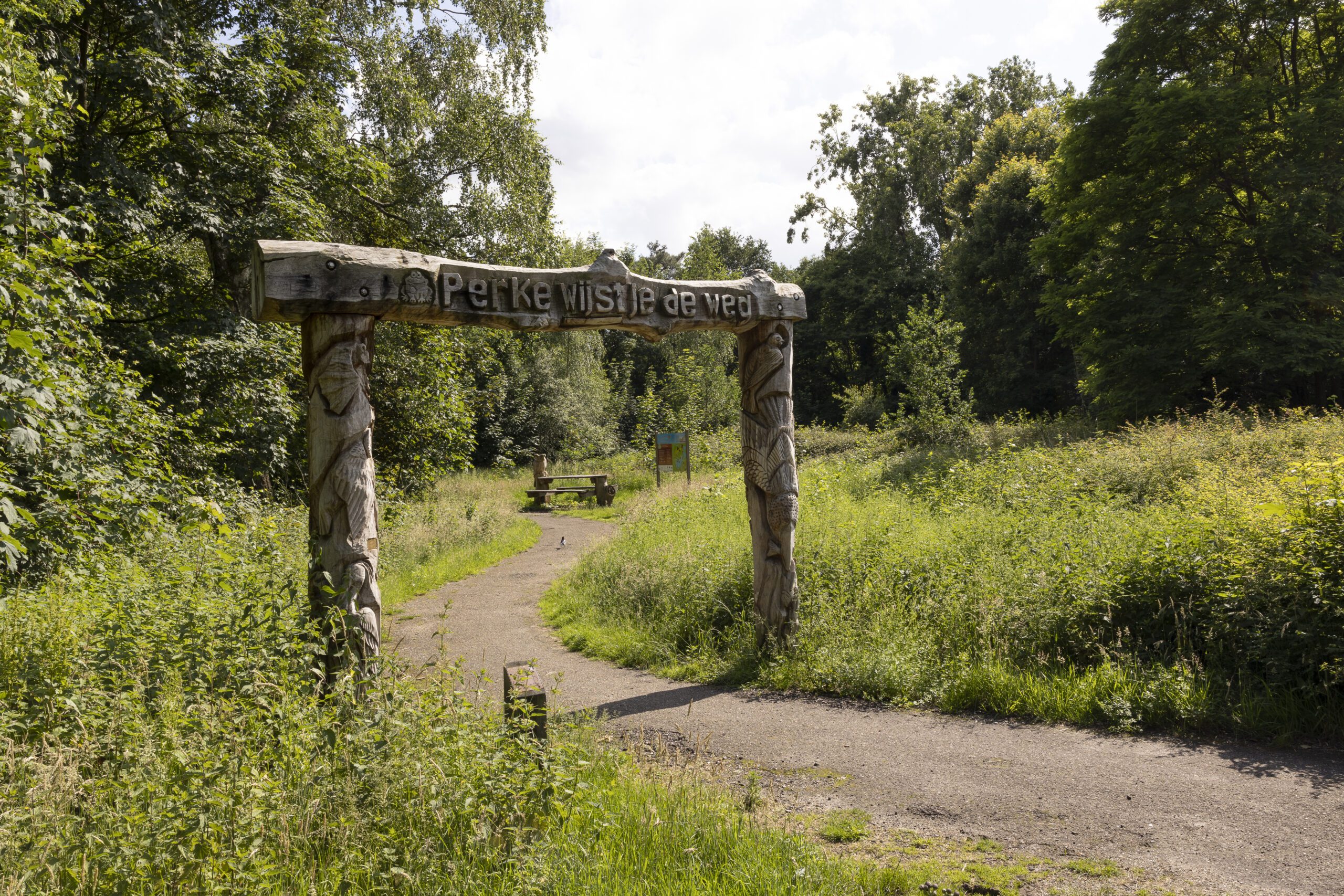 Fijne natuur om te wandelen rondom Burgtse Buurt