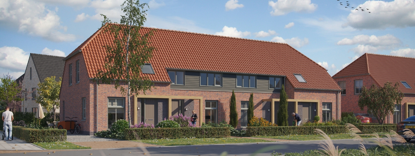 Noord-Brabant Boekel Burgtse Buurt nieuwbouw woningbouw