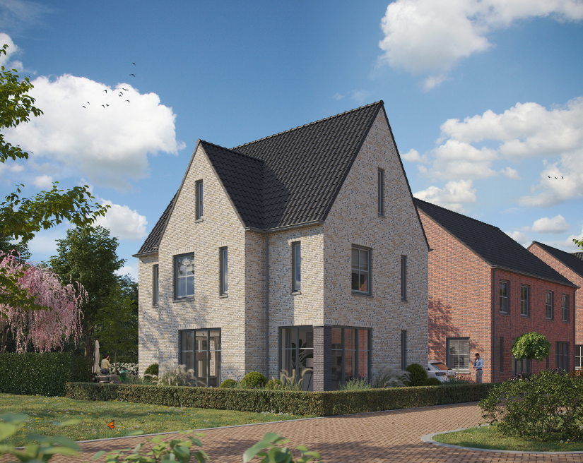 Nieuwbouw Burgtse Buurt Boekel vrijstaand geschakelde woning