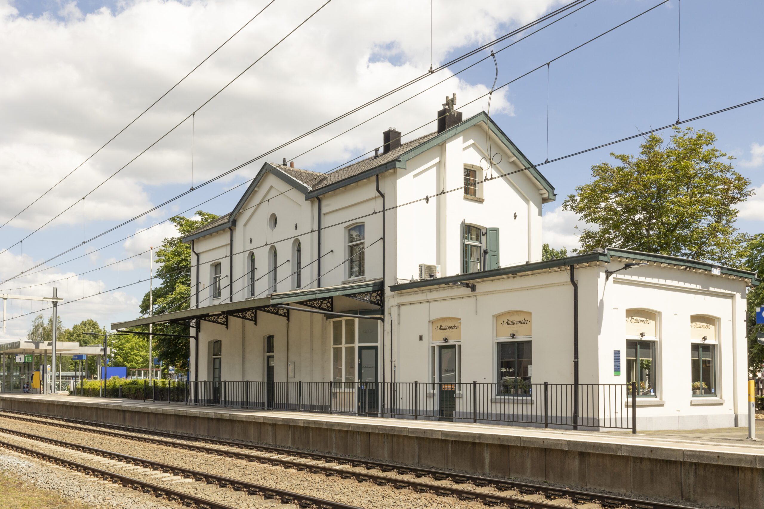 Een charmant treinstation op loopafstand