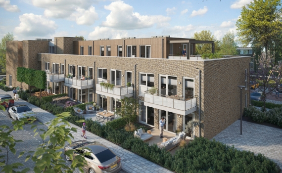 Oosterhout Bizetlaan Sweelinckhout nieuwbouw appartementen penthouse