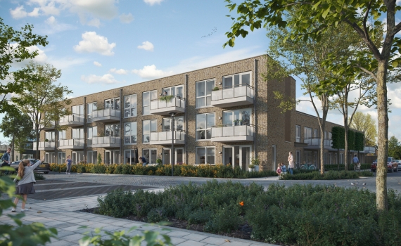 Oosterhout Sweelinckstraat Sweelinckhout nieuwbouw appartementen