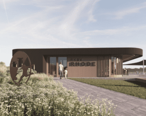 Kantine Rhode Sint-Oedenrode Bouwbedrijf van Stiphout exterieur entree