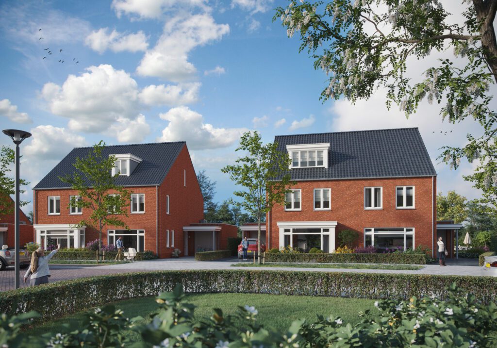 meteriks veld 2 nieuwbouw luxe tweekapper twee onder een kap woningen