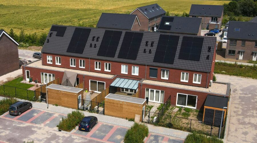 De nieuwbouwwoningen zijn comfortabel en energiezuinig