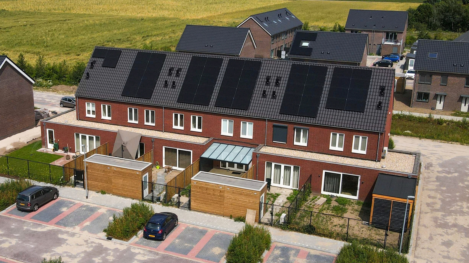 De nieuwbouwwoningen zijn comfortabel en energiezuinig