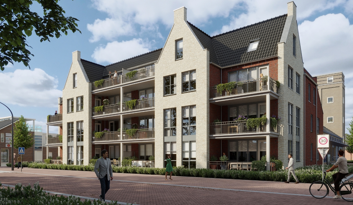 Noord-Brabant Sint Anthonis RemmensBerg nieuwbouw woningbouw appartementen gelijkvloers wonen