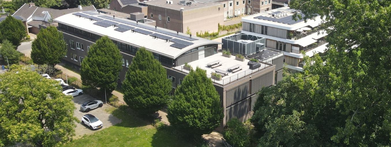 Veghel Frisselsteinstraat transformatie vogelvlucht achterzijde