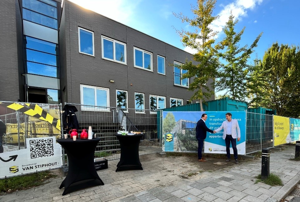 persbericht Frisselsteinstraat Veghel viering start bouw