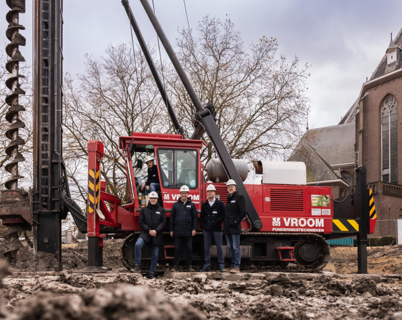 sint-oedenrode hart van rooi start bouw van stiphout woonmeij wethouder Rik Compagne gemeente Meierijstad