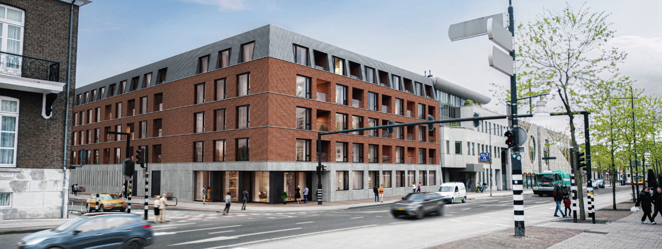 Roermond Willem II Singel Bold appartementen aanzicht