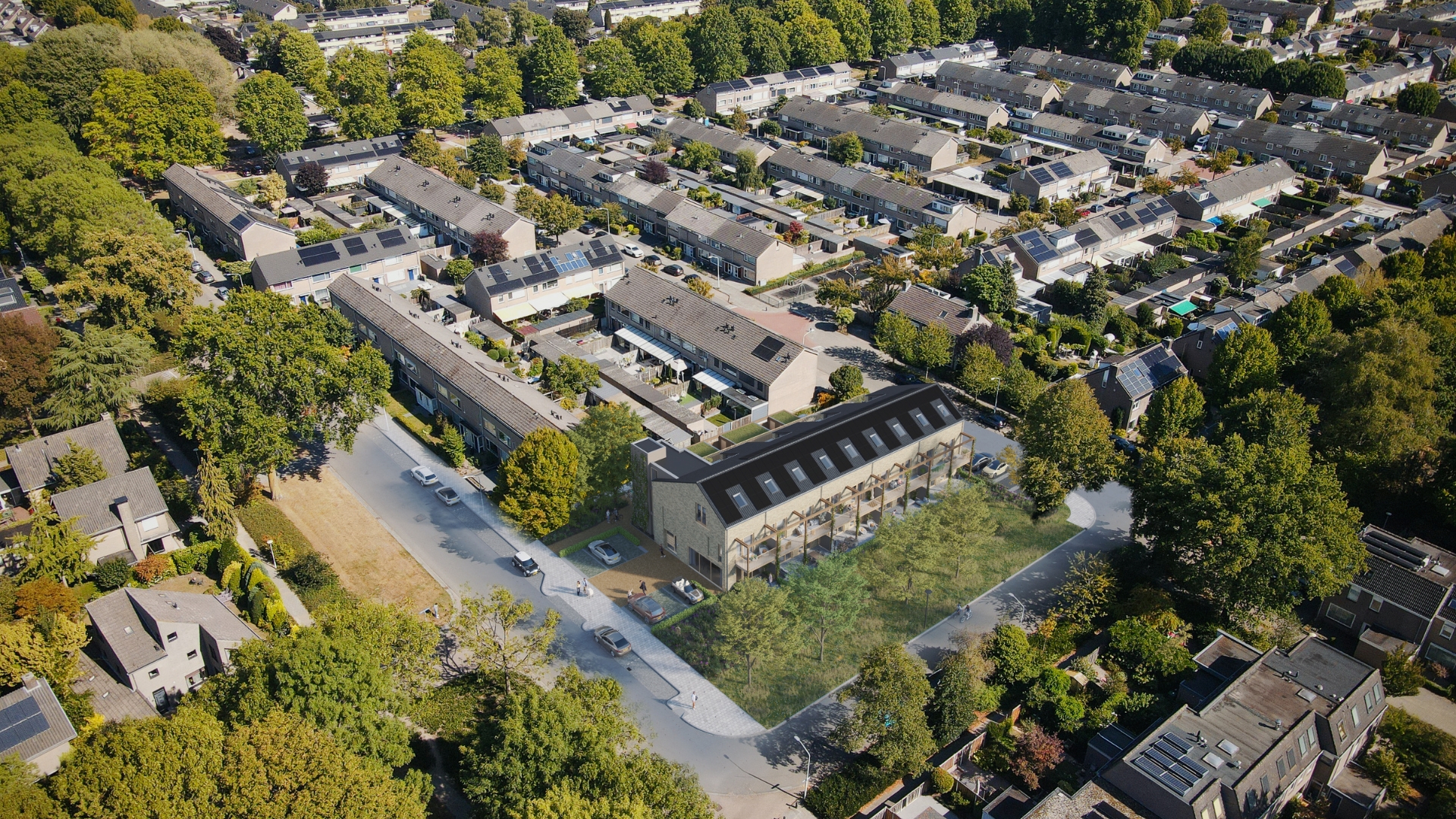 In de wijk Naastenbest te Best komt nieuwbouw met 14 appartementen
