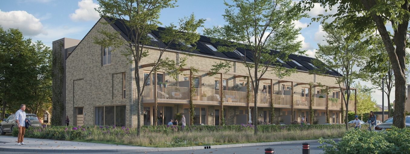 Best JP Coenstraat nieuwbouw hoek Jan van Riebeeckstraat Prins Clauslaan