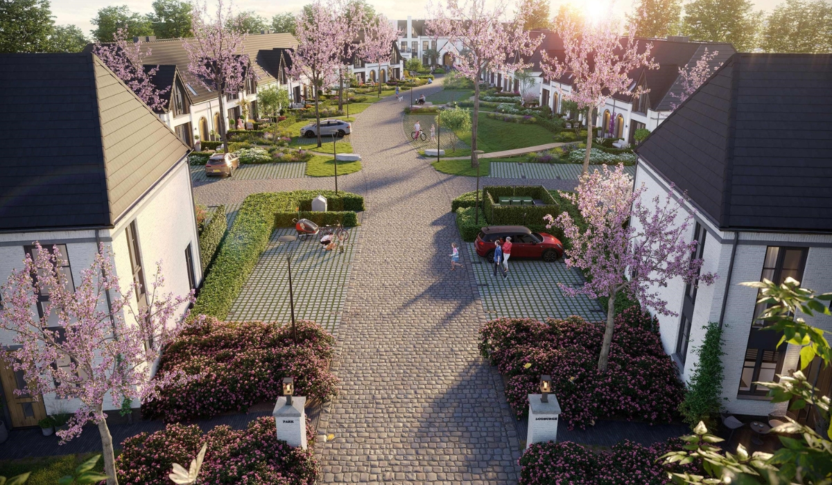 Noord-Brabant Bergeijk Park Looburgh nieuwbouw hof