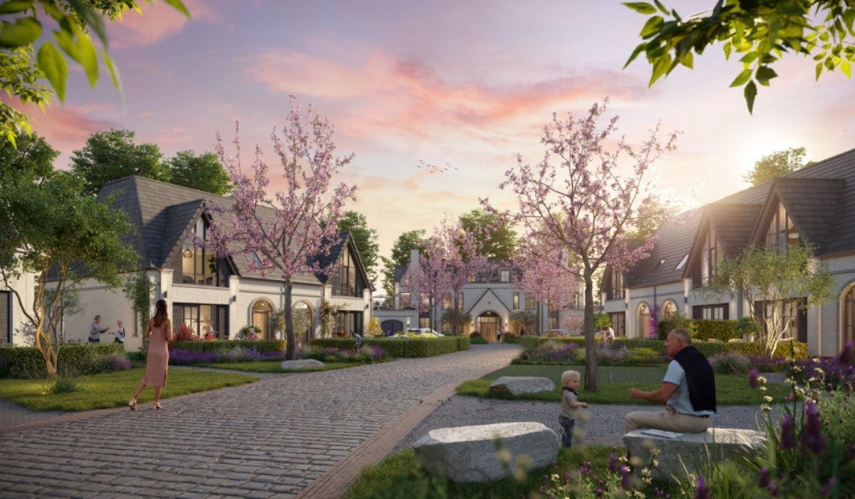 Noord-Brabant Bergeijk Park Looburgh nieuwbouw hof