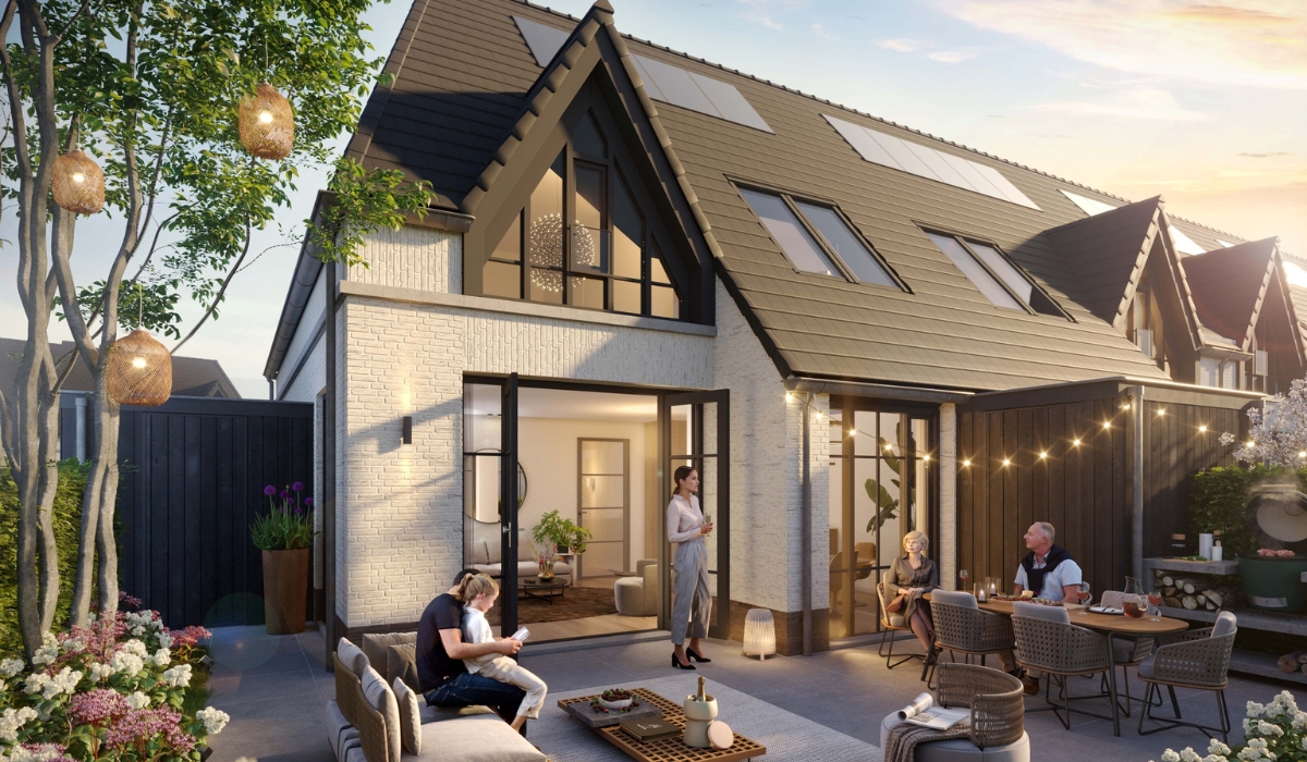 Noord-Brabant Bergeijk Park Looburgh nieuwbouw hof