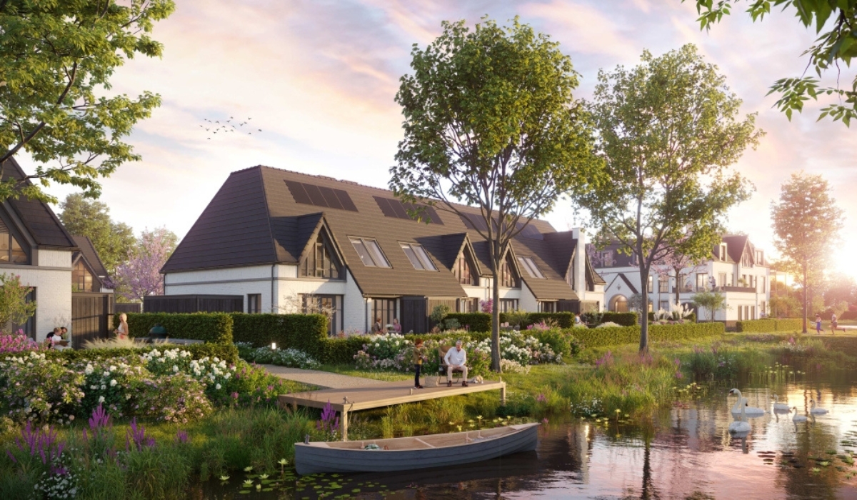 Noord-Brabant Bergeijk Park Looburgh nieuwbouw hof