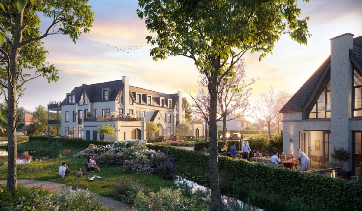 Noord-Brabant Bergeijk Park Looburgh nieuwbouw hof