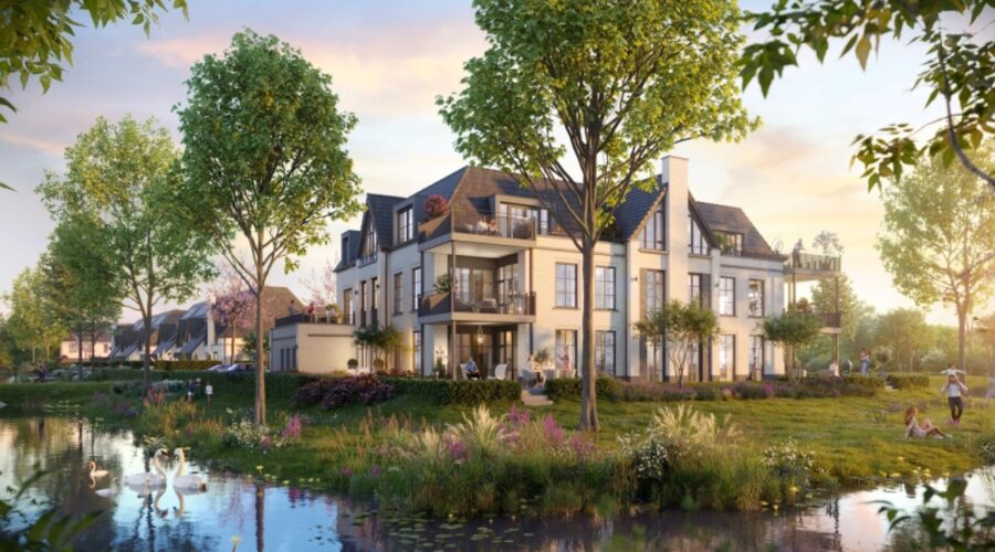 Noord-Brabant Bergeijk Park Looburgh nieuwbouw hof