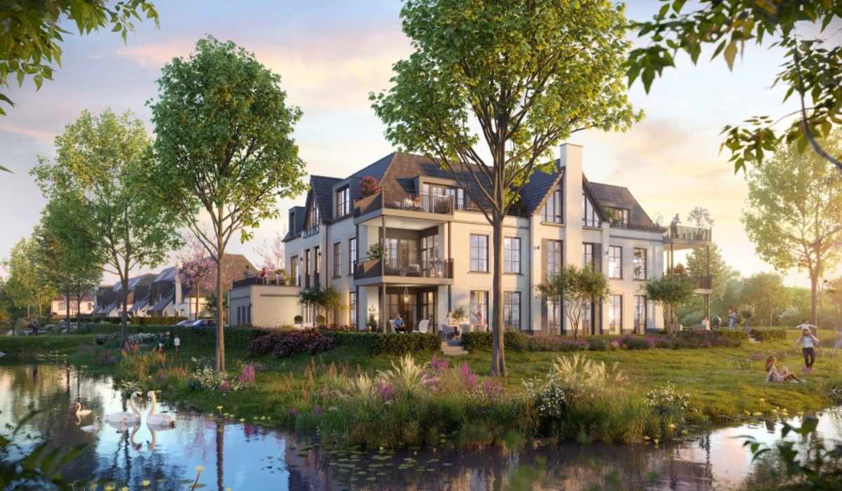 Noord-Brabant Bergeijk Park Looburgh nieuwbouw hof