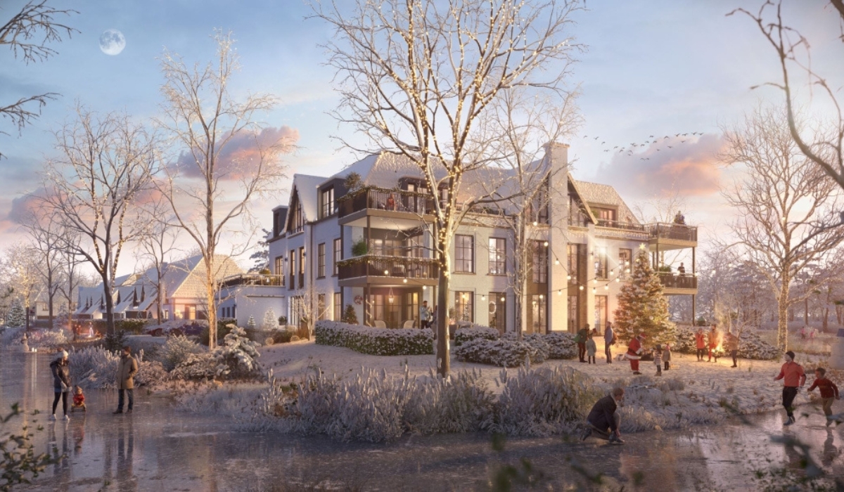 Noord-Brabant Bergeijk Park Looburgh nieuwbouw hof