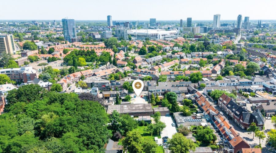 De nieuwbouwappartementen aan de Strijpsestraat komen vlak bij het centrum van Eindhoven