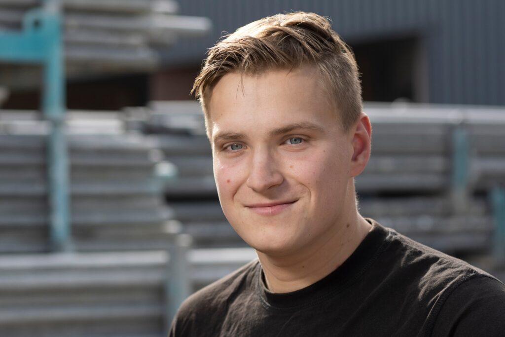 Bouwbedrijf van Stiphout uitvoerder Iroy van Driel
