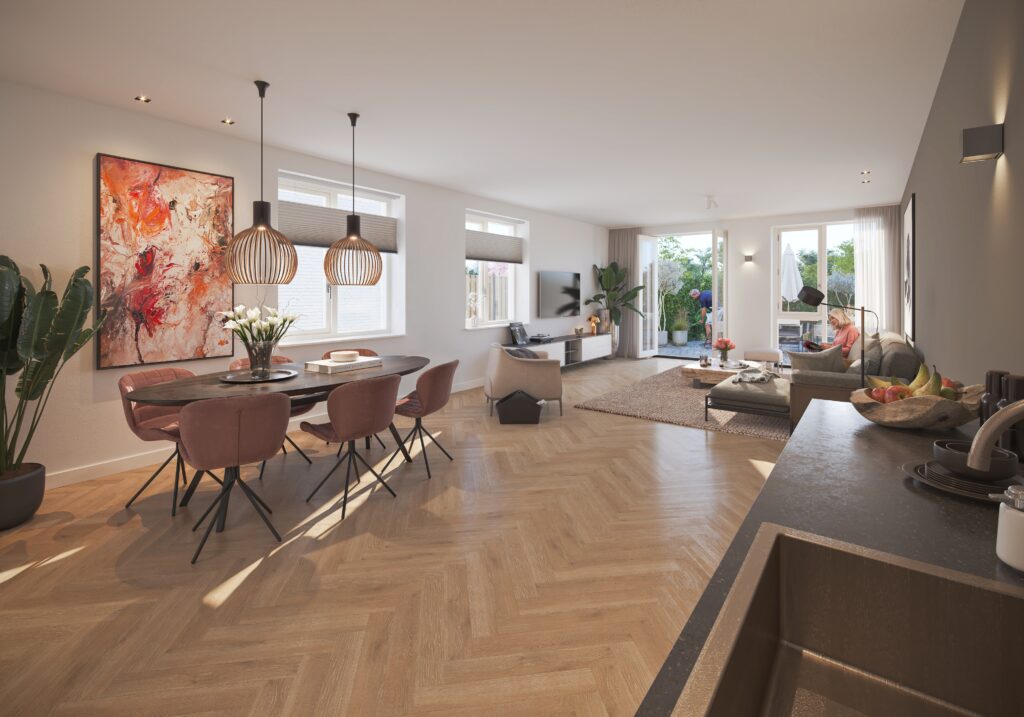 Nieuwbouw Heeze Kapelstraat 't Laar appartementen