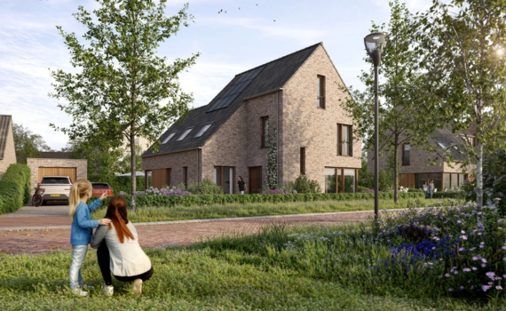 Nieuwbouw Nuenen West Westerpark de Buitens vrijstaande huizen