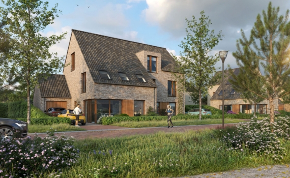 Nieuwbouw Nuenen West Westerpark De Buitens tweekappers