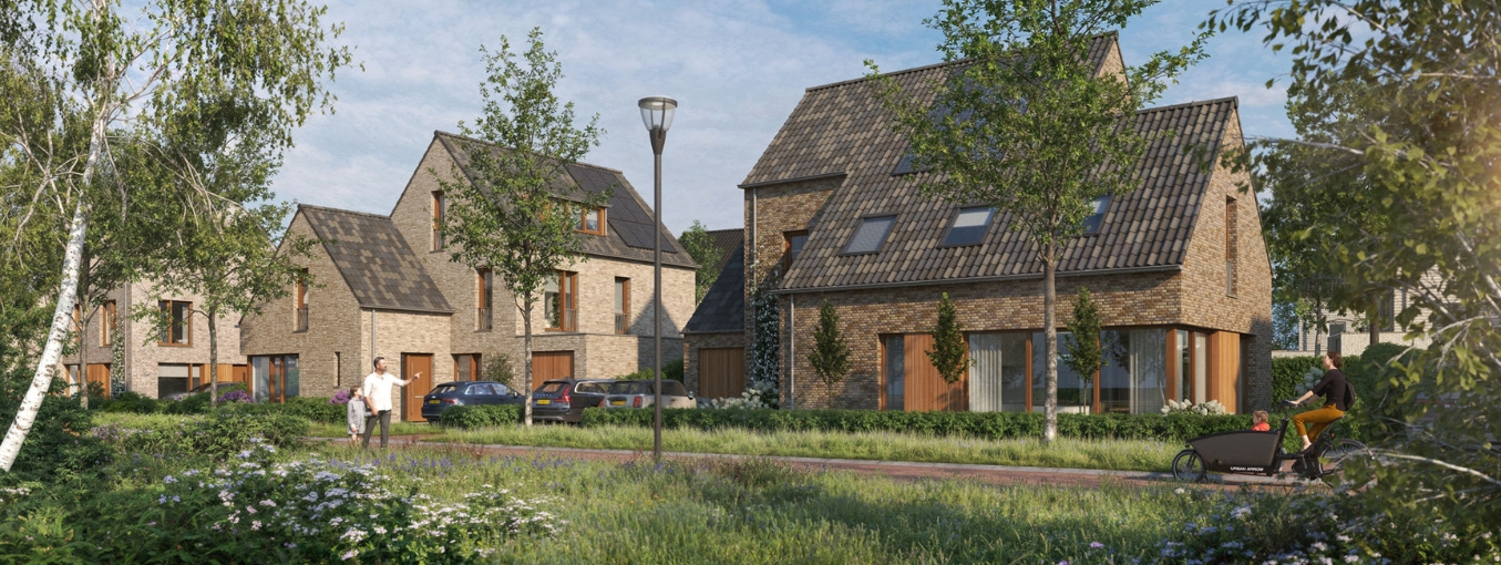 Nieuwbouw Nuenen West Westerpark De Buitens twee-onder-een-kapwoningen