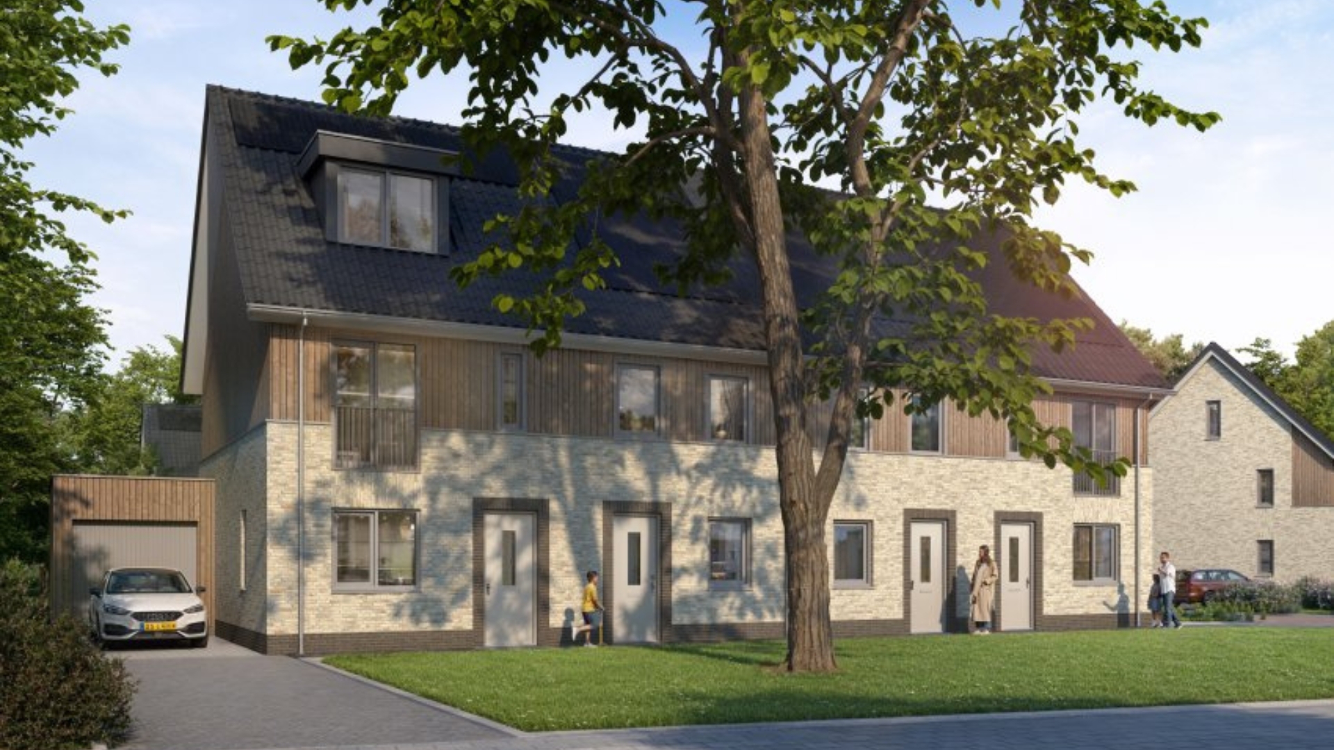 Er komt een mooie mix van huur- en koopwoningen in diverse prijsklasses