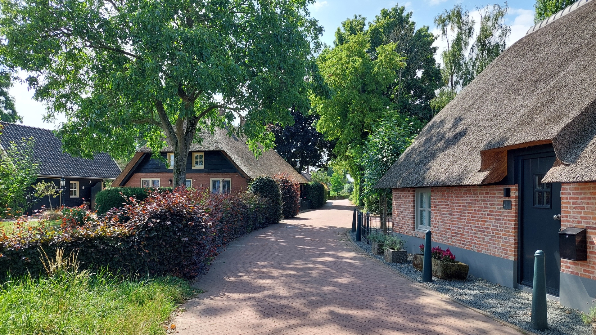 Het charmante straatbeeld van Uitwijk