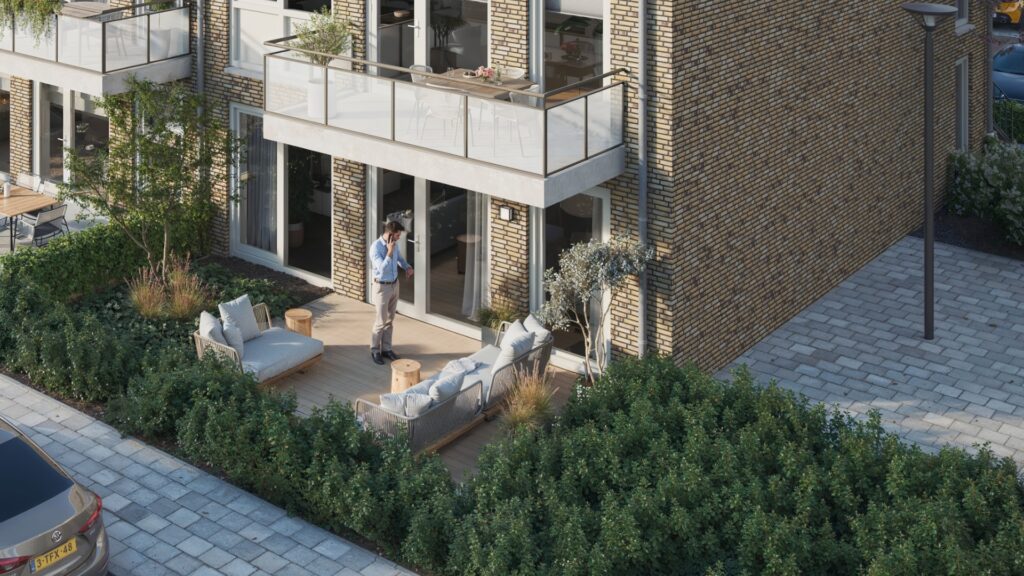 Oosterhout Sweelinckhout te koop benedenwoning met tuin appartement 10 type H