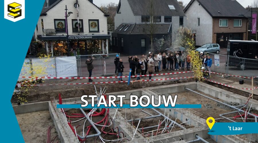 Start bouw viering 't Laar