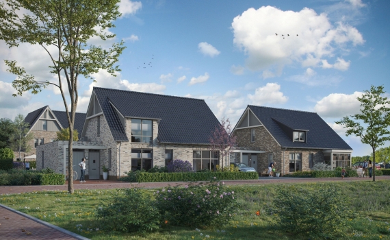 Het project Kamersche Hoef biedt ook levensloopwoningen