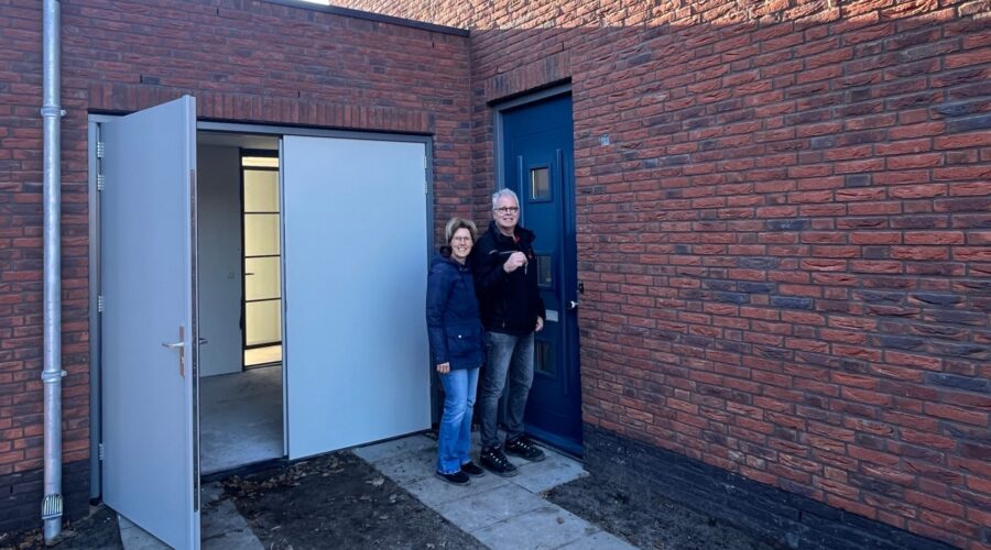 Nieuwbouw Burgtse Buurt Boekel sleuteloverdracht
