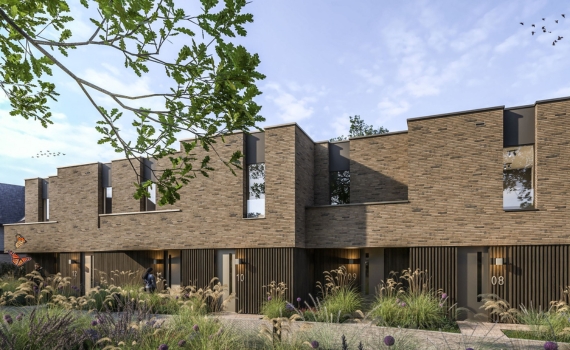 Waalre Wolders Eik nieuwbouw rijwoningen hoekwoningen tussenwoningen