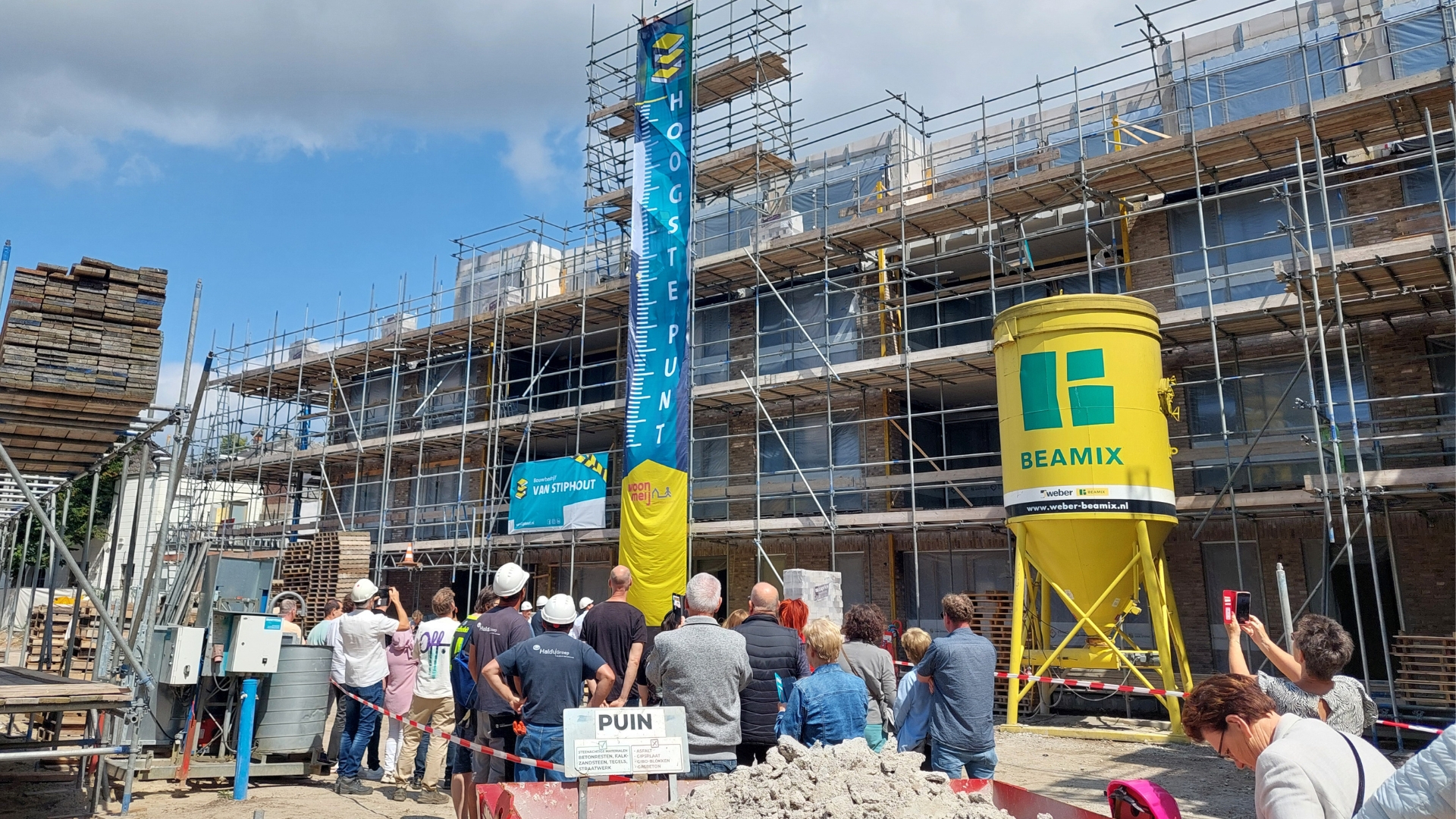 Viering hoogste punt van Hart van Rooi in Sint-Oedenrode