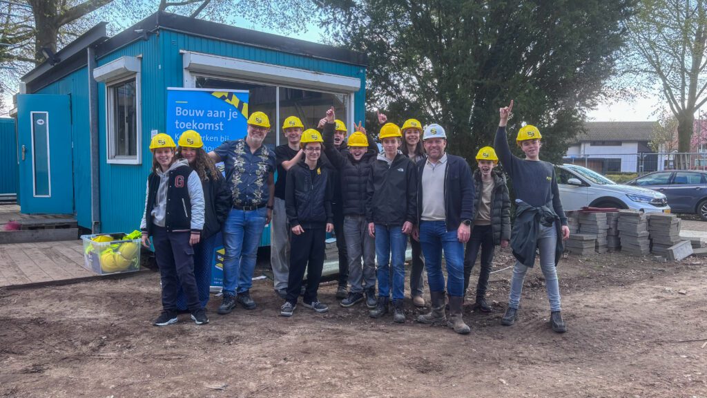 Bouwplaatsbezoek Ronduutje opleiding stage BOL BBL