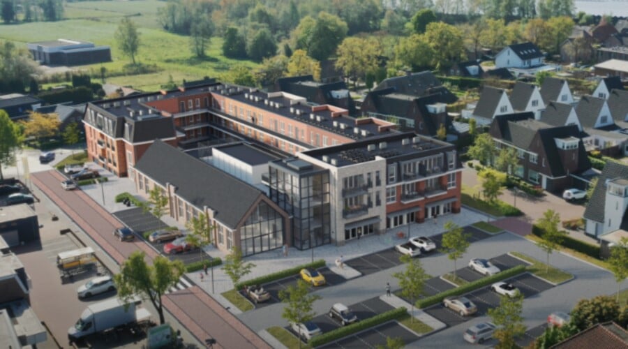 De nieuwbouw in hartje Haaren met voorzieningen voor de deur
