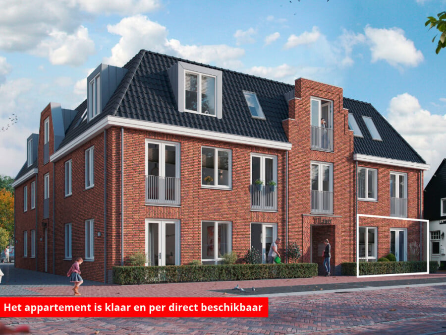 't Laar is opgeleverd, het laatste appartement is per direct beschikbaar