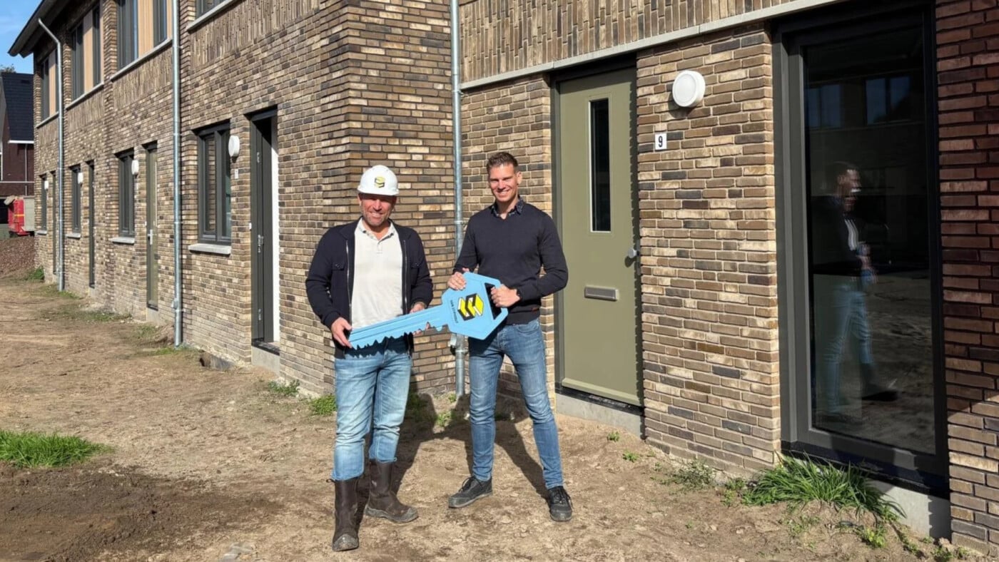 Oplevering nieuwbouw Nijnsel Bakkerpad Woonmeij