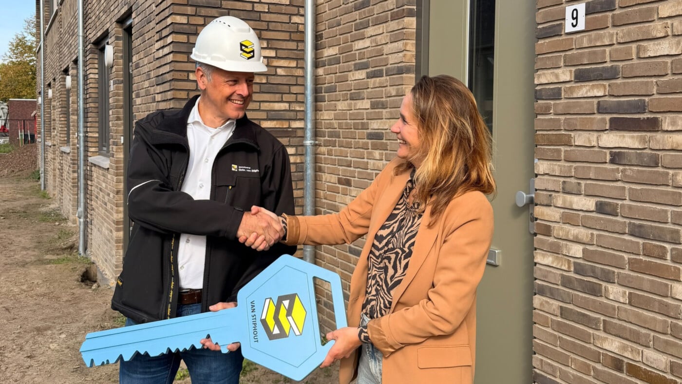 Oplevering nieuwbouw Nijnsel Bakkerpad Woonmeij